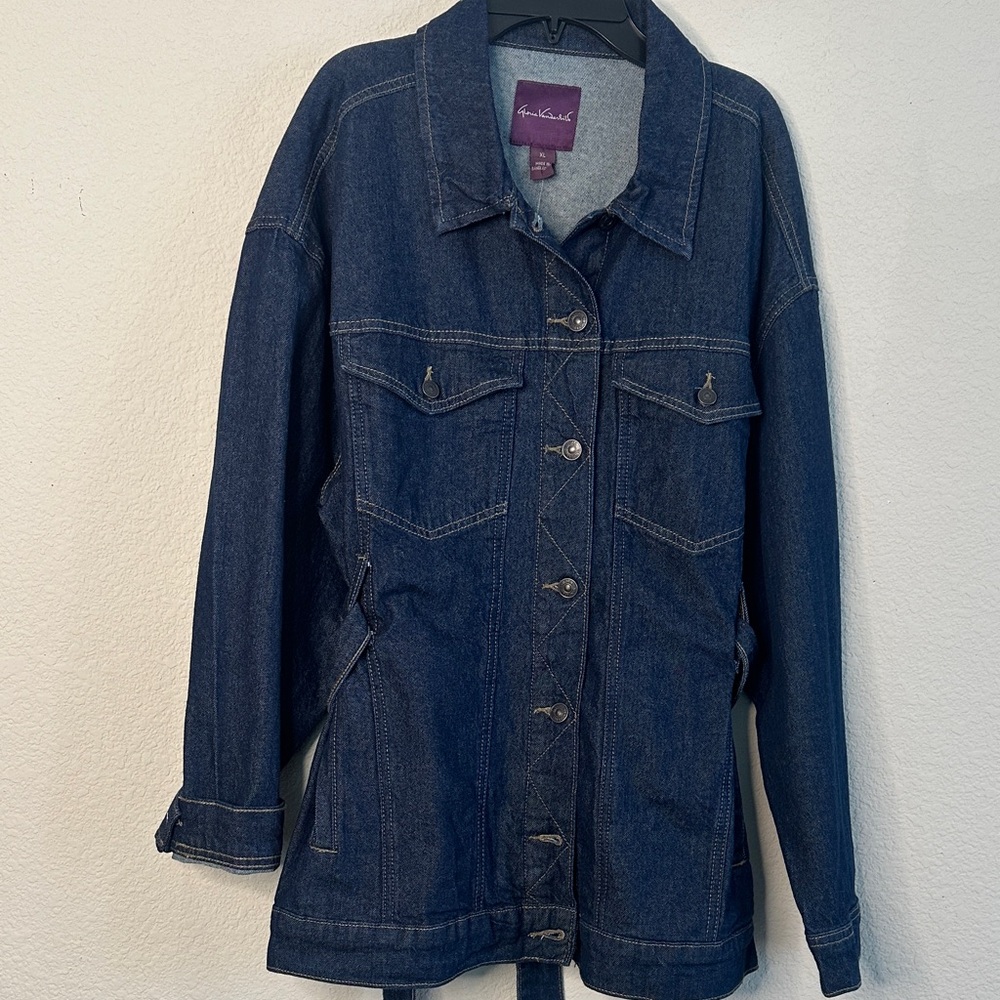 Gloria Vanderbilt Indigo Denim‎ Jacket